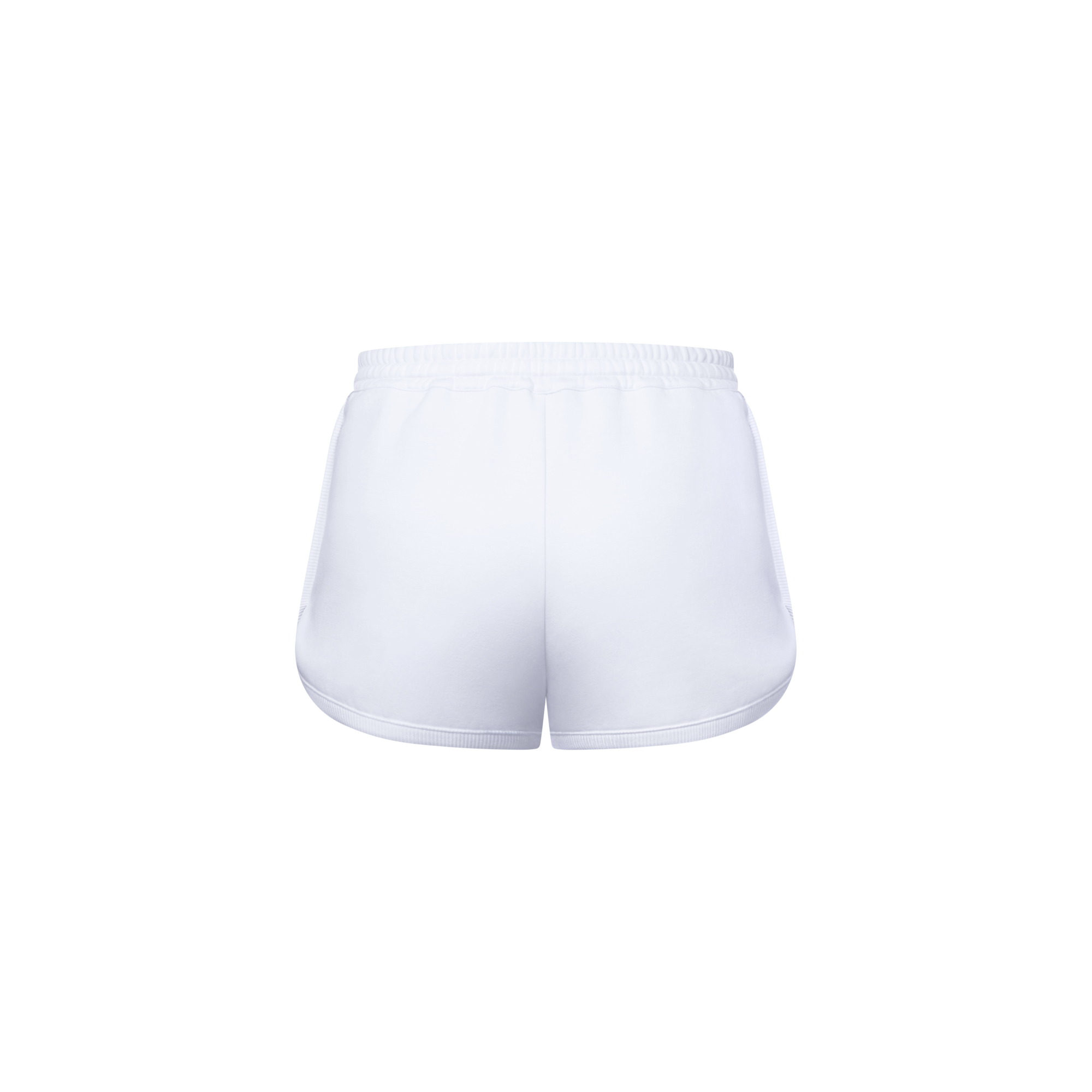 Leather Accent Jogging Shorts - Women - Ready-to-Wear